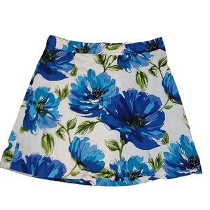 Lane Bryant Poppy Floral Midi Skirt